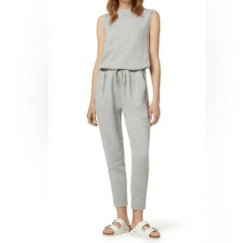 Joe’s Gray Sleeveless Jumpsuit Size L